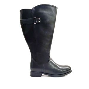 New Black Extra Plus Wide Calf Boot Size 7-13 Wide